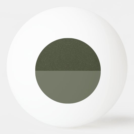 Omgekeerde horizontale mos groene pingpongbal (Voorkant)