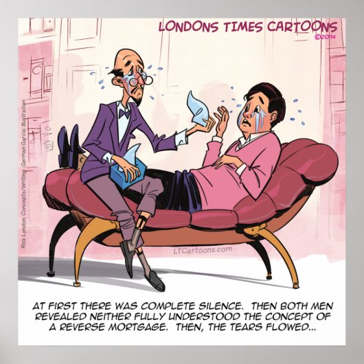 Omgekeerde hypotheektherapie Funny Poster (Voorkant)