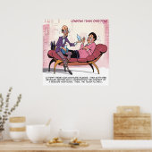 Omgekeerde hypotheektherapie grappige poster (Keuken)