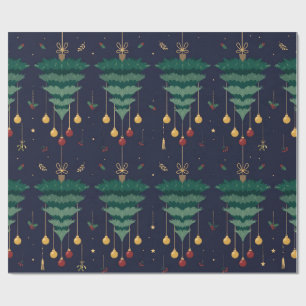 Omgekeerde Kerstboom Inpakpapier
