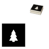 omgekeerde kerstboom stempel (Gestempeld)