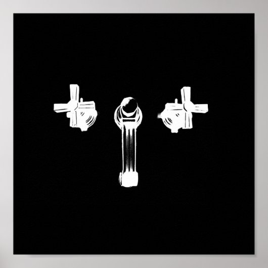 Omgekeerde kraan poster (Voorkant)