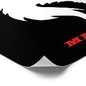 omgekeerde logo poster (Hoek)