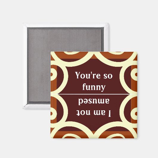 OMGEKEERDE MAGNEET..KIES UW STEMMING MAGNEET (Voorkant / Achterkant)