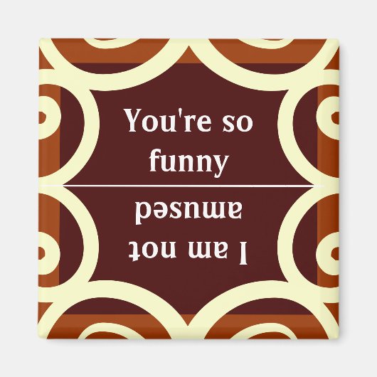 OMGEKEERDE MAGNEET..KIES UW STEMMING MAGNEET (Voorkant)