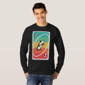Omgekeerde Pansexual Pride Vlag Uno Pansexual T-shirt (Voorkant volledig)