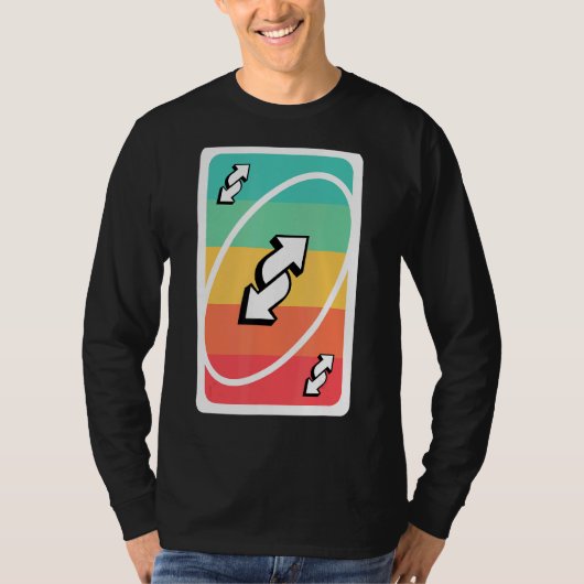 Omgekeerde Pansexual Pride Vlag Uno Pansexual T-shirt (Voorkant)