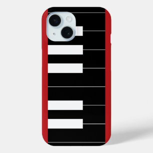 Omgekeerde pianotoetsen iPhone 15 case