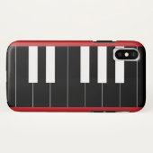 Omgekeerde pianotoetsen Case-Mate iPhone case (Achterkant (horizontaal))