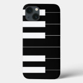 Omgekeerde pianotoetsen Case-Mate iPhone case (Achterkant)