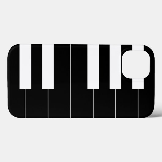 Omgekeerde pianotoetsen Case-Mate iPhone case (Achterkant (horizontaal))