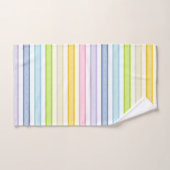 Omgekeerde regenboog bad handdoek (Handdoek)