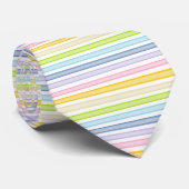 Omgekeerde regenboog stropdas (Opgerold)