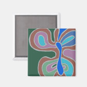 Omgekeerde regenboogfladdermagneet magneet (Voorkant / Achterkant)