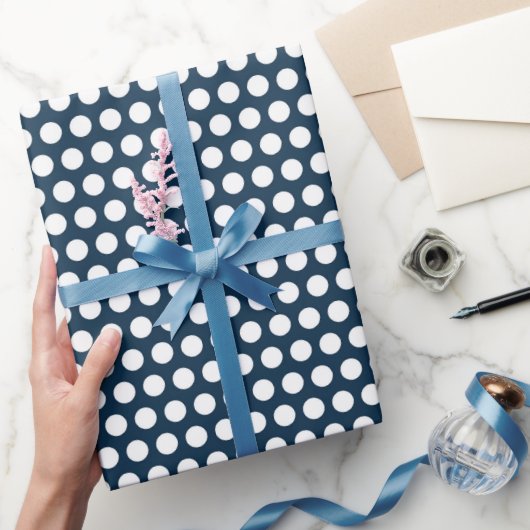 Omgekeerde Stippen Cadeaupapier (Geschenken)