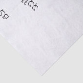 Omgekeerde thee Koffiebloem suiker Tissuepapier (Detail)