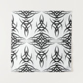 Omgekeerde Tribal Eclipse-bureaubladachtergrond Wandkleed (Voorkant (horizontaal))