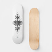 Omgekeerde Tribale Eclipse Persoonlijk Skateboard (Voorkant)