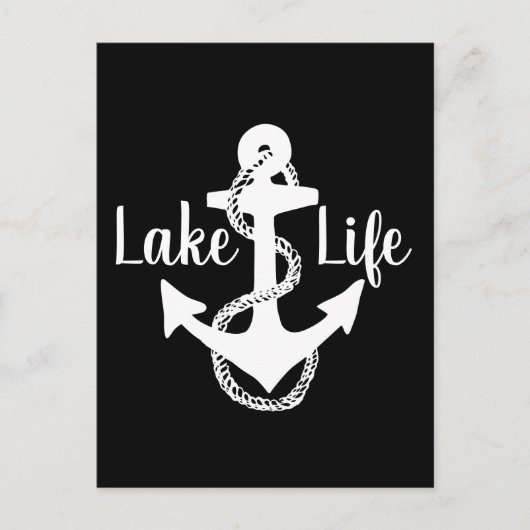 Omgekeerde tweezijdige zeemadel + ANCHOR | Briefkaart (Voorkant)