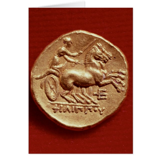 Omgekeerde van een stater van Philip II in Macedon (Voorkant)