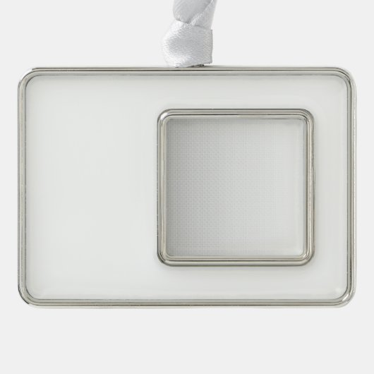 Omgekeerde versiering verzilverd omlijst ornament (Voorkant)