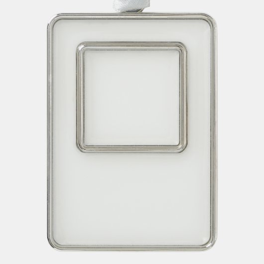 Omgekeerde versiering verzilverd omlijst ornament (Voorkant)