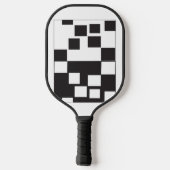 Omgekeerde Vierkanten Pickle Ball Paddle (Achterkant)