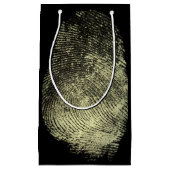 Omgekeerde vingerafdruk klein cadeauzakje (Voorkant)