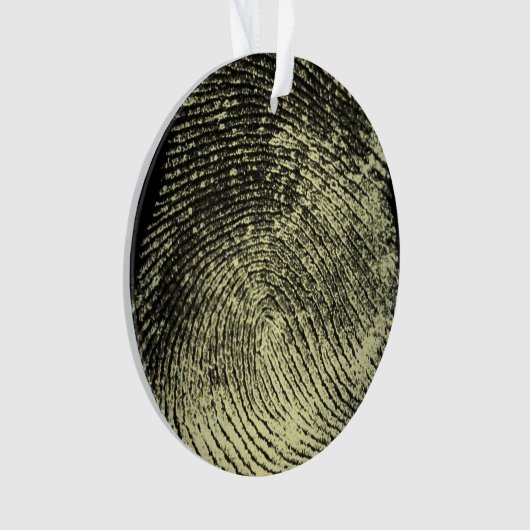 Omgekeerde vingerafdruk ornament (voorkant)