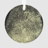 Omgekeerde vingerafdruk ornament (achterkant)