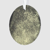 Omgekeerde vingerafdruk ornament (voorkant)