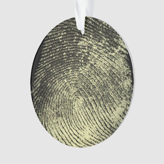 Omgekeerde vingerafdruk ornament (voorkant)