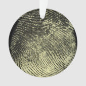 Omgekeerde vingerafdruk ornament (voorkant)