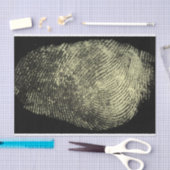 Omgekeerde vingerafdruk tissuepapier (Craft)