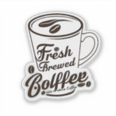 Omgekeerde vinylstickers met kus-cut sticker (Voorkant)