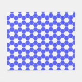 Omgekeerde voetbal / voetbal textuur fleece deken (Voorkant (Horizontaal))