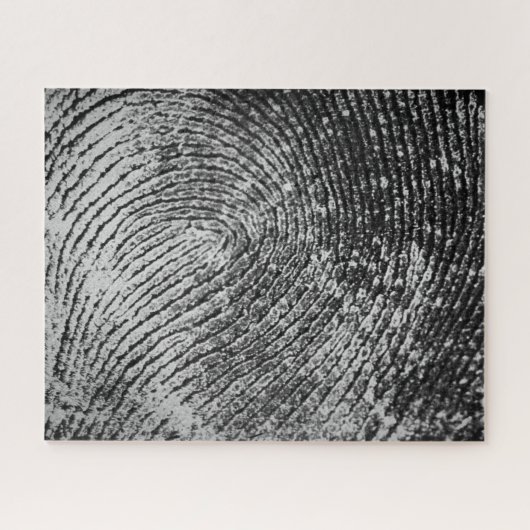 Omgekeerde volledige vingerafdruk legpuzzel (Horizontaal)