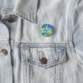 Omgekeerde Wereld Knop Ronde Button 3,2 Cm (In situ)