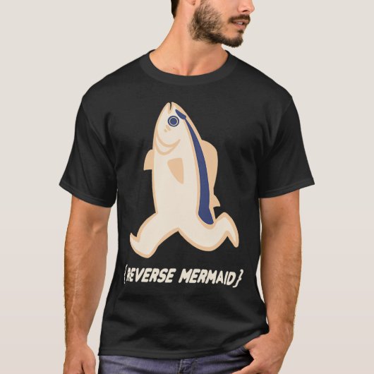 Omgekeerde Zeemeermin T-shirt (Voorkant)
