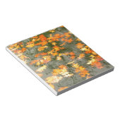 omgekomen bladeren in de regen notitieblok (Schuin)