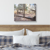 Omgevallen bomen canvas afdruk (Insitu (Slaapkamer))