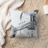 Omgevallen Kristallen Wijn Glazen Kussen (Deken)