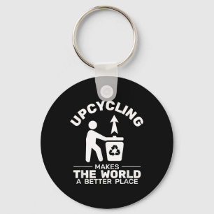 Omgevingsbescherming bij recycling sleutelhanger
