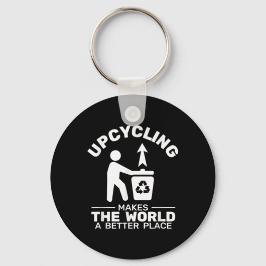 Omgevingsbescherming bij recycling sleutelhanger (Voorkant)