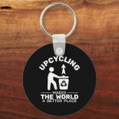 Omgevingsbescherming bij recycling sleutelhanger (Voorkant)