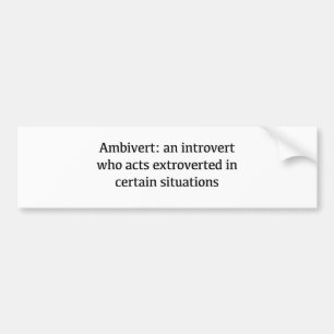 Omgevingsdefinitie Bumpersticker