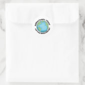 Omgevingslogo Ronde Sticker (Tas)