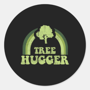Omgevingsoor van de Natuur van de Vintage van de b Ronde Sticker