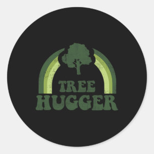 Omgevingsoor van de Natuur van de Vintage van de b Ronde Sticker