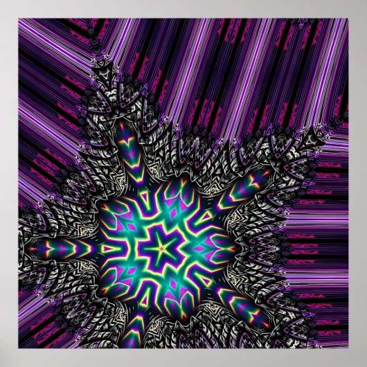 Omgevingssneeuwval - Ken Gage Art Poster (Voorkant)